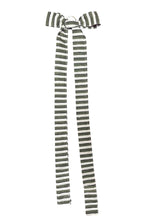 Olive Green & White Bows