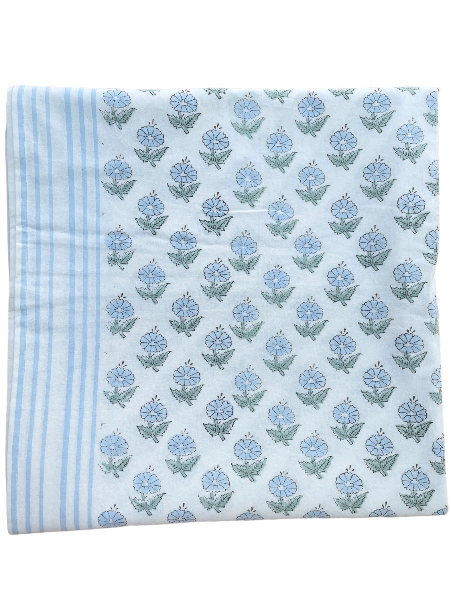 Blue Delphinium Table Cloth The Charpoy