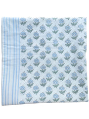 Blue Delphinium Table Cloth The Charpoy