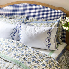Blue Rose Quilt/Eiderdown The Charpoy