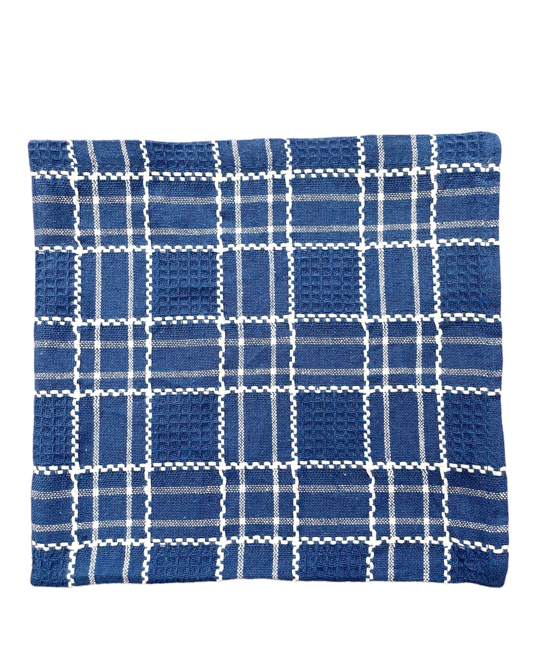 Elderberry Blue Gingham Napkin The Charpoy