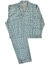 Green Leaf Hand Block Printed Cotton Pyjamas