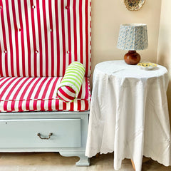 Hand Embroidered Table Cloth ( Four Seater) The Charpoy