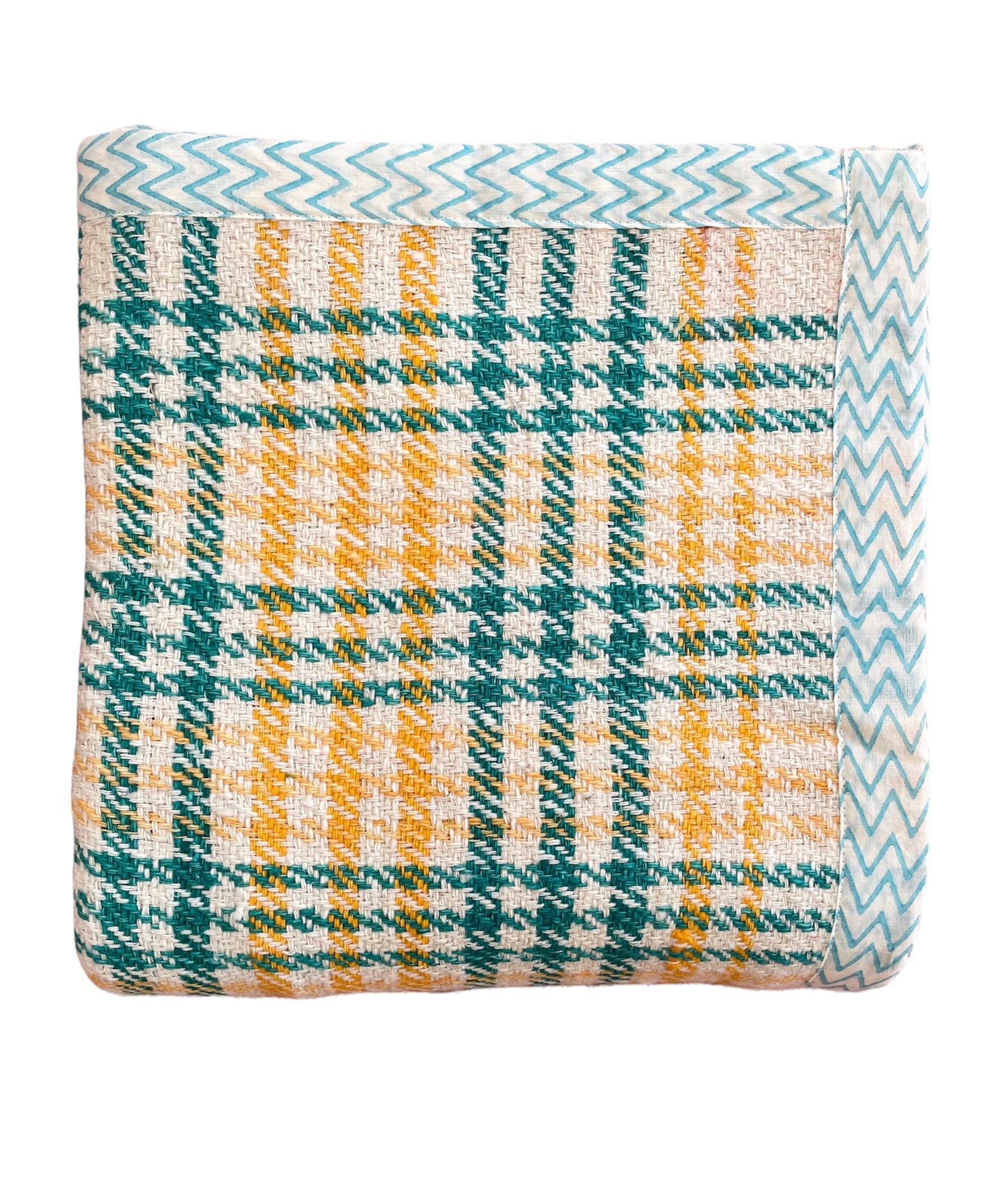 Handwoven Khadi Cotton Throw/Blanket The Charpoy
