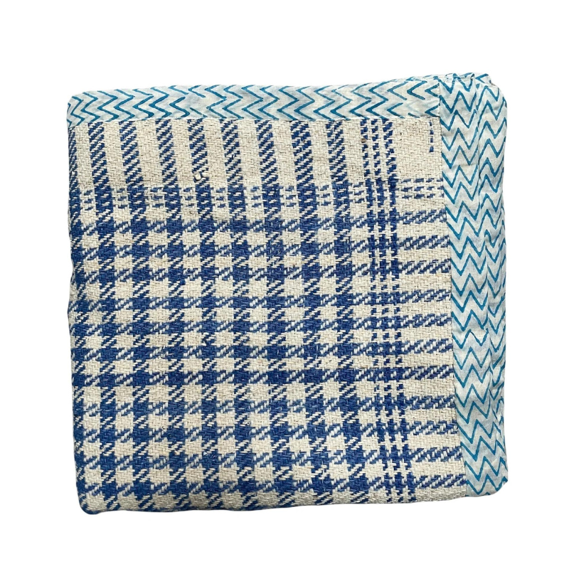 Handwoven Khadi Cotton Throws The Charpoy