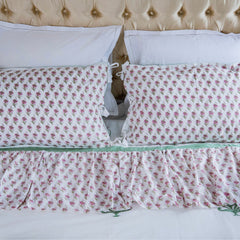 Lily Motif Top Sheet The Charpoy
