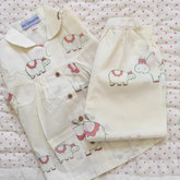 Organic Cotton Hippo Pyjamas The Charpoy