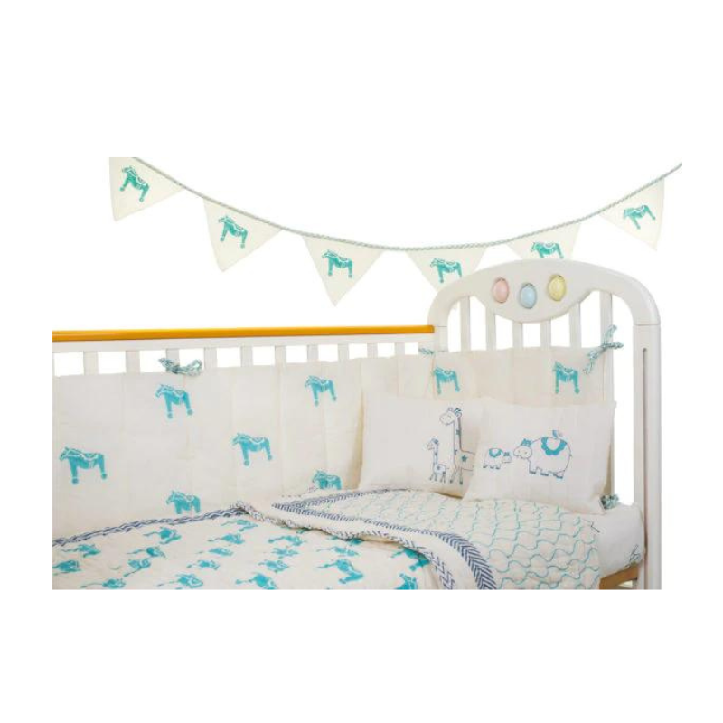 Organic Pony Quilted Mini Blankets The Charpoy