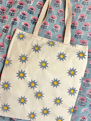 Overy Sky Star Wood Blockprinting Kit - Drawstring bag The Charpoy