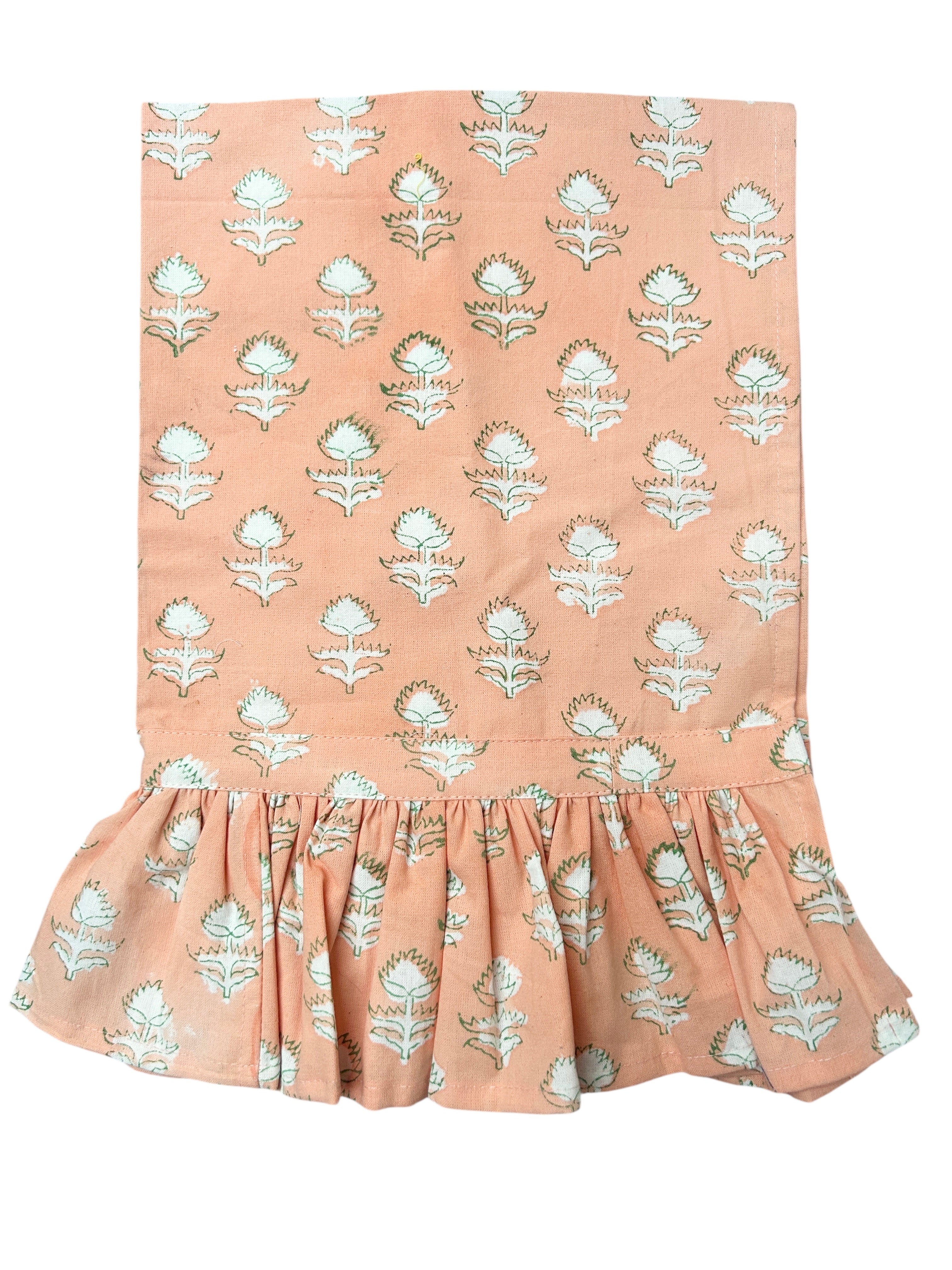 Peachy colored Cotton Hand Towel The Charpoy