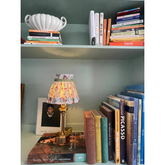 Red Berry Box Pleat Lampshade Cover The Charpoy