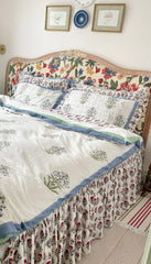 Red Flower Floral Valances The Charpoy