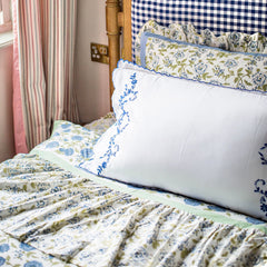Rose Motif Top Sheet The Charpoy