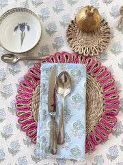 Scalloped Jute Placemats The Charpoy