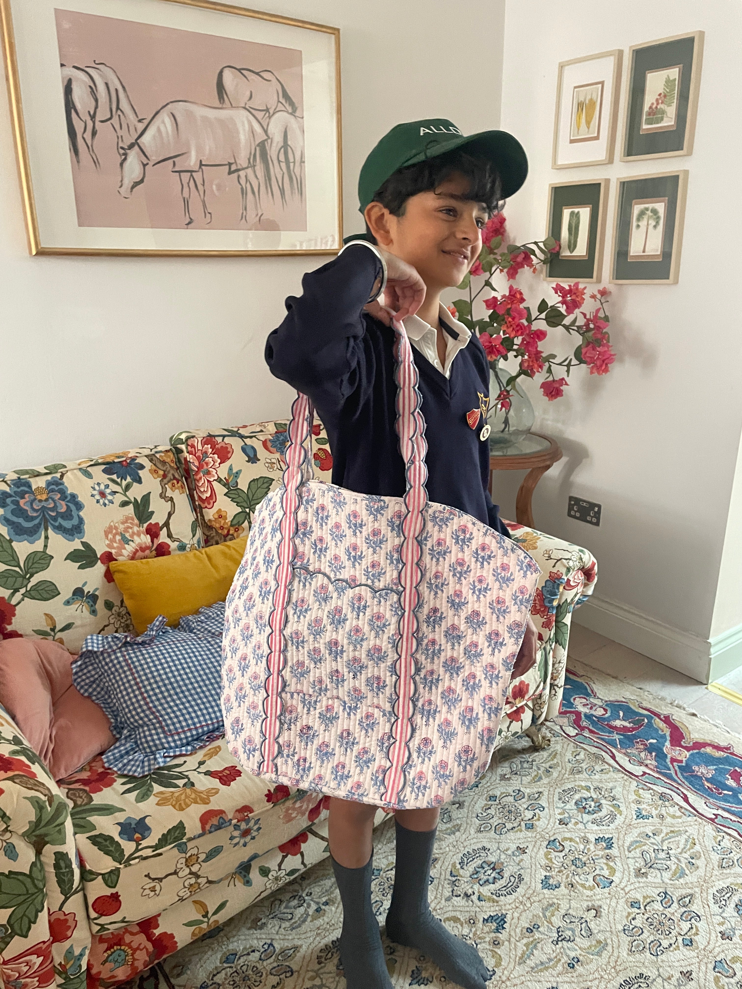 Sweet William Tote Bag The Charpoy