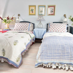 Handwoven Khadi Cotton Throws The Charpoy