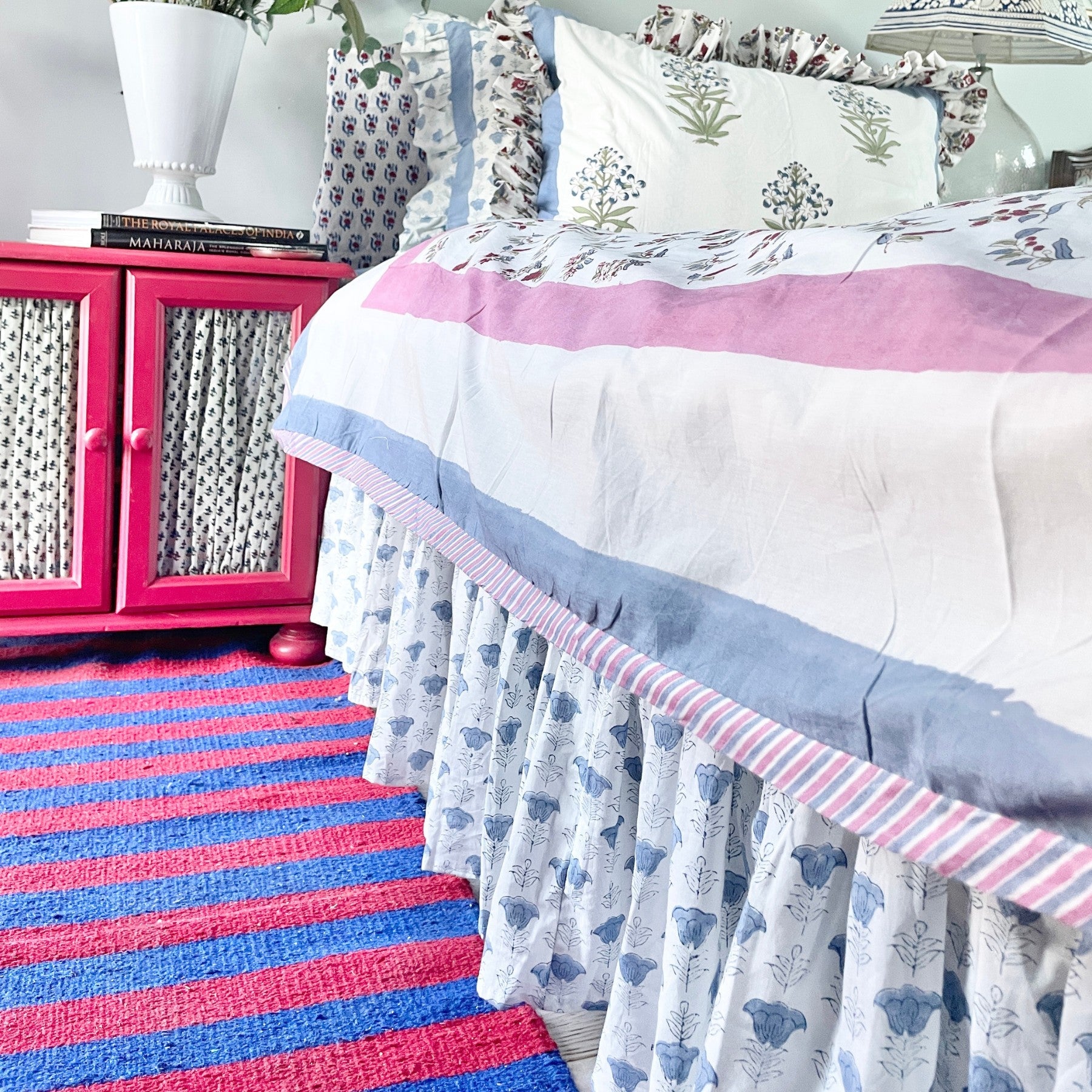Tulip Floral Valances The Charpoy