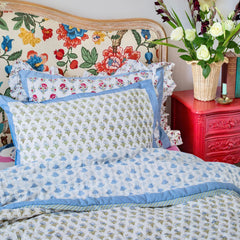 Tulip Pillow Cover With Ties The Charpoy
