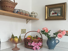 VINTAGE INSPIRED WILLOW BASKET The Charpoy
