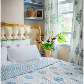 White Plain Embroidered Pillow Covers The Charpoy