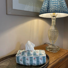 Wild Flowers Striped Tissue Box Covers