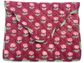 Scalloped Plum Red Laptop Cover