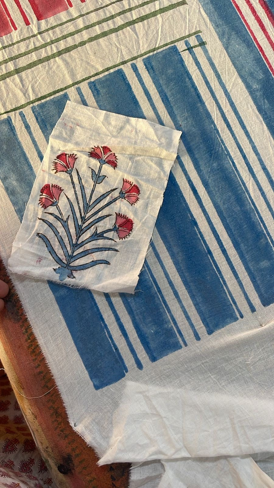 Blog by The Charpoy; The Art of the hand block Printed Quilt