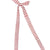 Red & White Stripe Bow