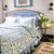 Blue Rose Quilt/Eiderdown The Charpoy