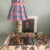 Corn flower Blue Box Pleat Lampshade Cover The Charpoy