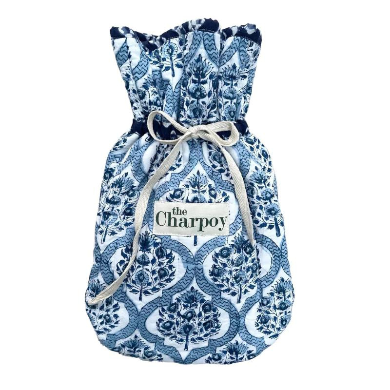 Delft Hot Water Bottle Cover The Charpoy