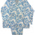 Pjs with blue floral pattern on a white background The Charpoy 
