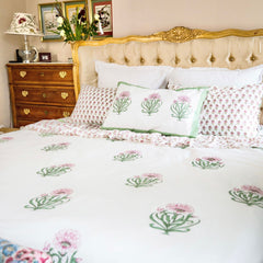 Lily Motif Duvet Covers The Charpoy