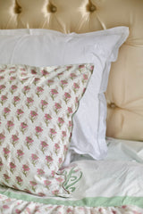 Lily Motif Pillow Covers The Charpoy