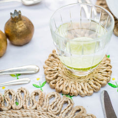 Natural Jute Coasters The Charpoy