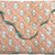 Quilted laptop cover with floral pattern on a peach background The Charpoy 