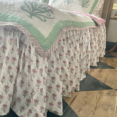 Pink Flower Floral Valances The Charpoy