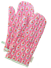 Pink Oven Gloves The Charpoy