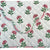 Quilted fabric with floral pattern on a white background laptop cover The Charpoy