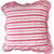 Pink Striped Cushion Cover