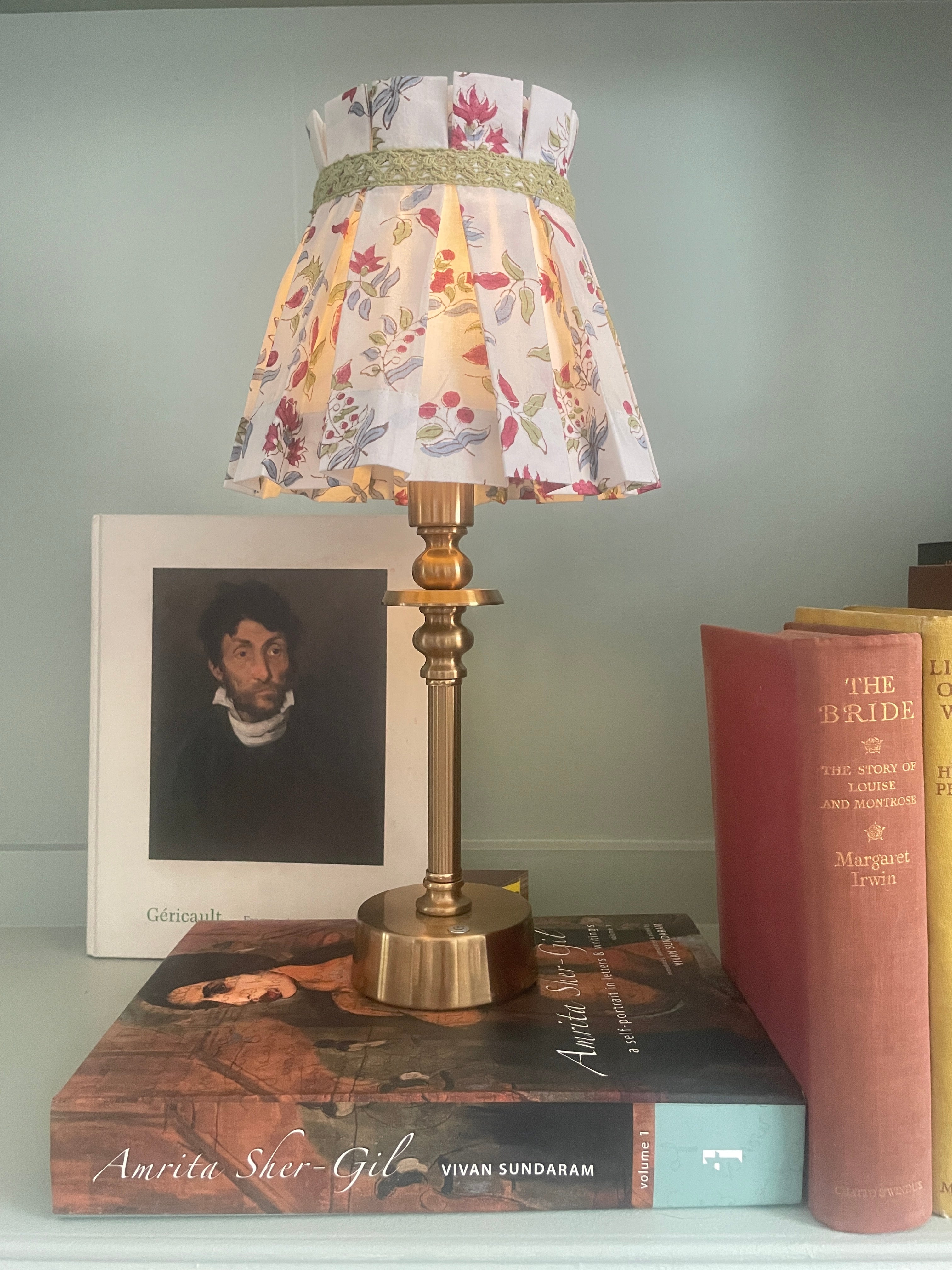 Red Berry Box Pleat Lampshade Cover – The Charpoy