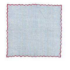 Blue Stripes Khadi Cotton Napkins (set of four)