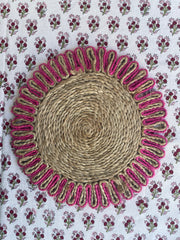 Scalloped Jute Placemats The Charpoy