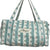 Wild Flower Striped Weekend Bag