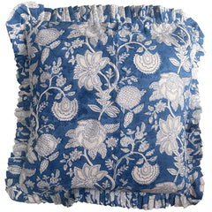 Blue Flower Cushion Covers