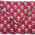 Quilted fabric laptop cover with floral pattern on a red background The Charpoy 